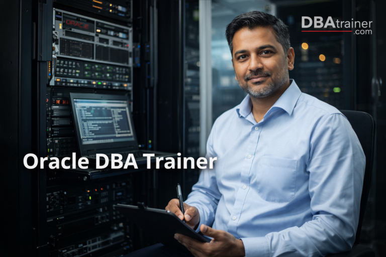 Oracle DBA Trainer database training